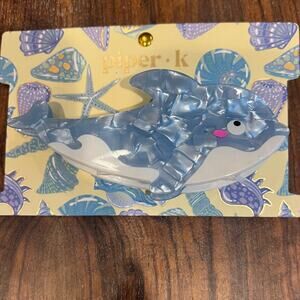 Piper K Dolphin Hair Claw Clip Pearlescent Appearance